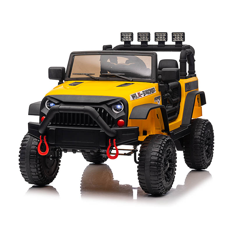 12V 2WD Kids ride-on bil med affjedring, MP3 og Bluetooth
