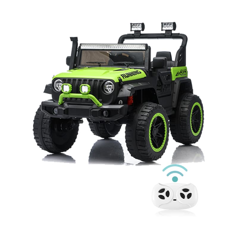 12V 4WD Kids Jeep Ride-On med fjernbetjening og MP3-afspiller