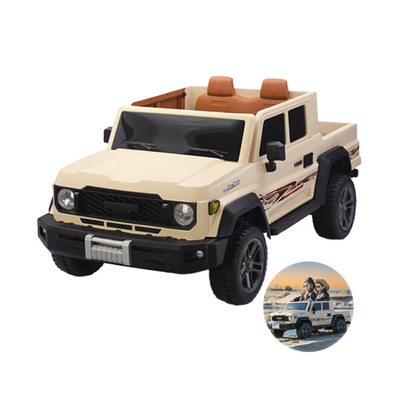 12V 4WD børne-kørevogn med bagerste lastseng