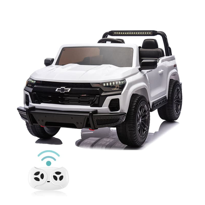 12V Licenseret Chevrolet Colorado 2023ZR2 Dobbeltsæde Ride-On Car