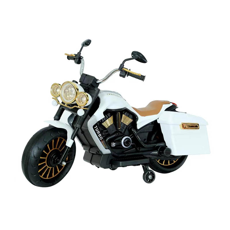 12V Single Motor Kids Stor elektrisk motorcykel