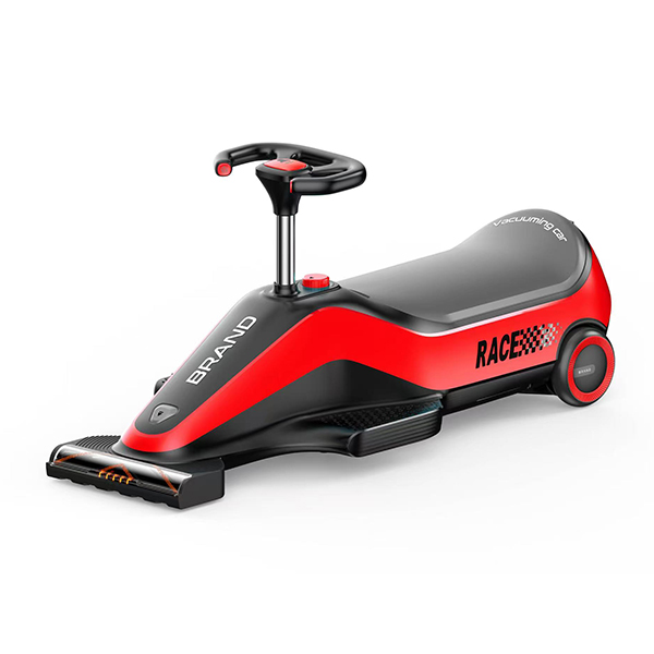 2-i-1 Kids Elektrisk Støvsuger Twist Car