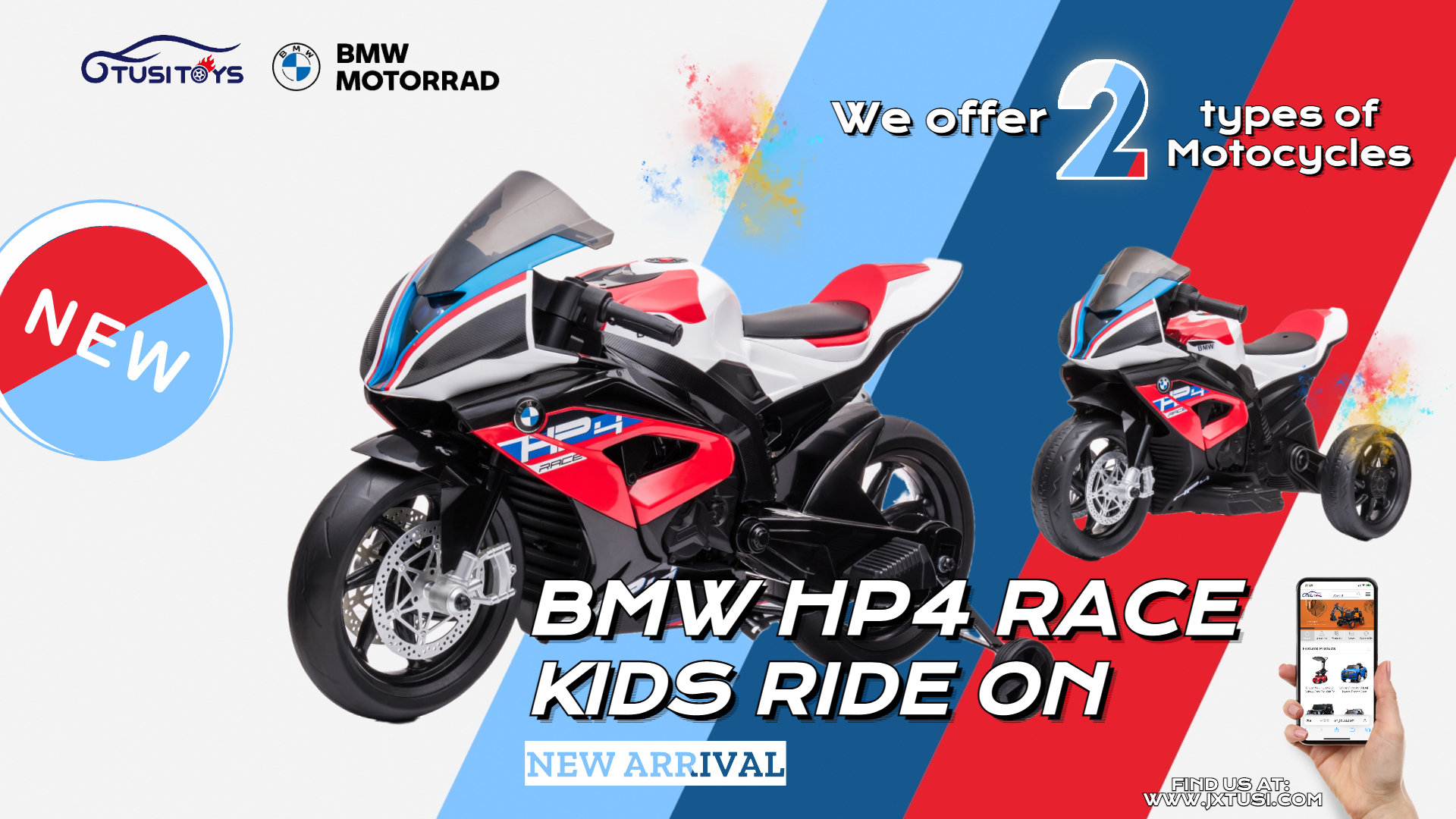 Byd velkommen til den friske nye ankomst af vores BMW HP4 Race børn, der kører videre fra foråret i år