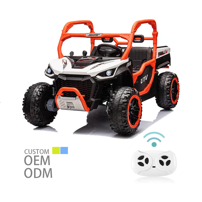 24V Kids UTV Ride-On med bageste lastseng