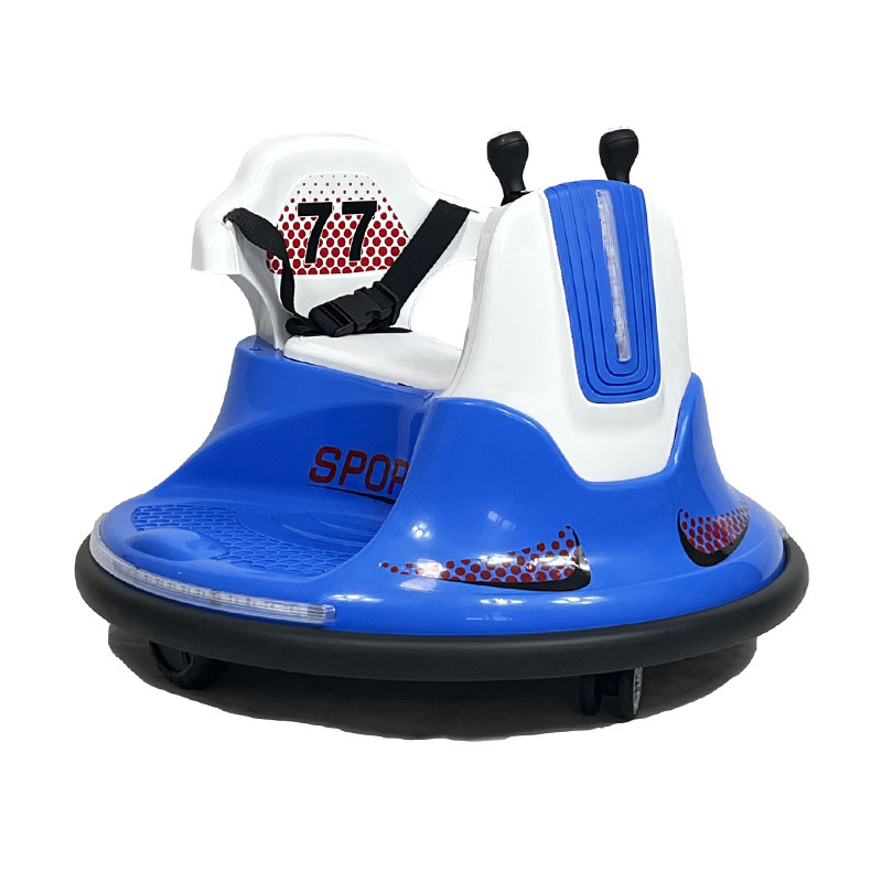 6V Dual Drive Kids Electric Go Kart med 360° rotation