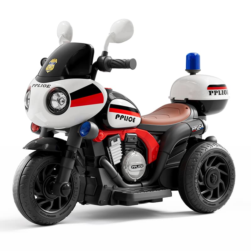 6V Kids Electric Motorcycle with LED Lights & Early Education