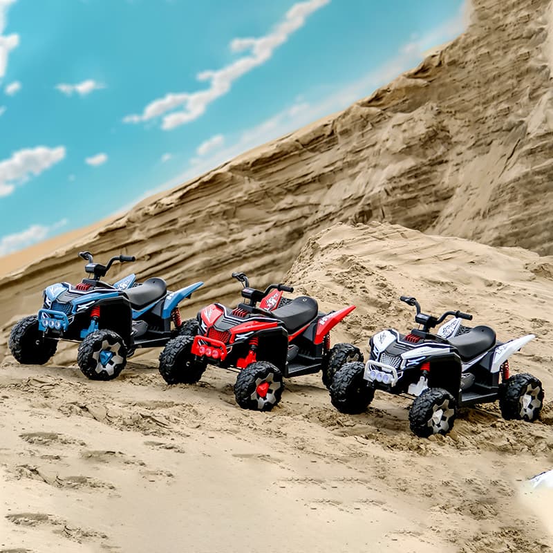 Kids Electric ATV with Hand race & Music & Light