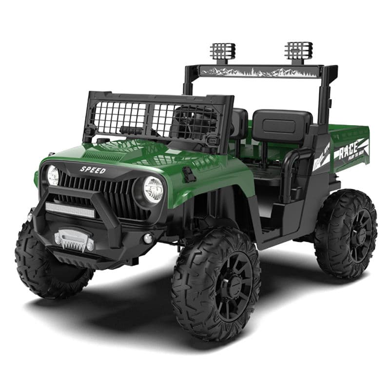 Kids Jeep Ride-On with Rear Cargo Bed