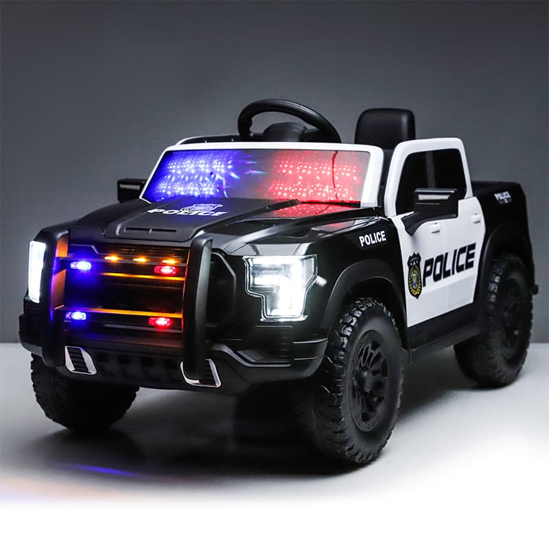 Politibil til børn i alderen 2-7 år