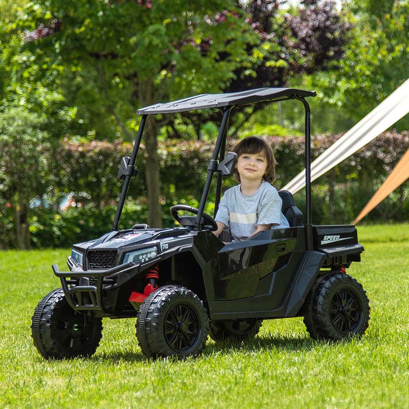 Sekshjulede køre-på-biler Elbiler Legetøjsbil for børn